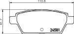 Brembo P 49 051 комплект тормозных колодок, дисковый тормоз на MAZDA 6 (GG)
