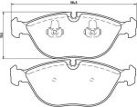 BREMBO Комплект тормозных колодок ALPINA ROADSTER (Z8) 4.8 V8 Kw 280 06/02 - > F (571872, P06019)