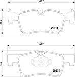 BREMBO Колодки торм.пер. (P06078)