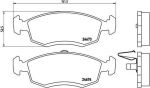 BREMBO Колодки тормозные Fr RENAULT Logan MCV (6001549803, P68039)