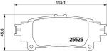 BREMBO Колодки тормозные дисковые Lexus GS (GRL1_, GWL1_) 250 (P83132)