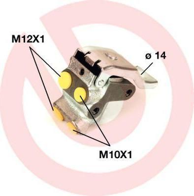 Brembo R 68 008 регулятор тормозных сил на RENAULT 25 (B29_)