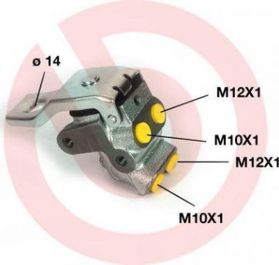 Brembo R 85 004 регулятор тормозных сил на SEAT MALAGA (023A)