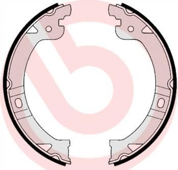 Brembo S 11 505 комплект тормозных колодок, стояночная тормозная с на DODGE CARAVAN (RG_)