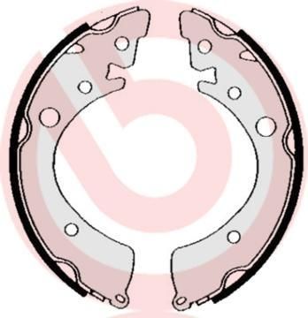 Brembo S 28 504 комплект тормозных колодок на HONDA CIVIC I Shuttle (AN, AR)