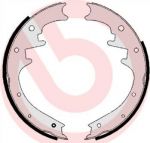 BREMBO Колодки тормозные барабанные, комплект (S 37 504)
