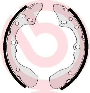 Brembo S 49 502 комплект тормозных колодок на MAZDA 323 III (BF)
