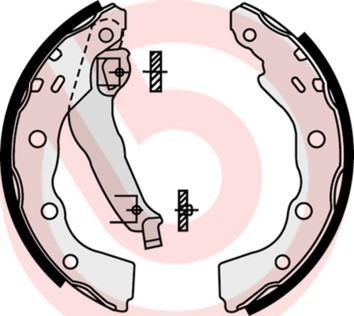 Brembo S 54 515 комплект тормозных колодок на MITSUBISHI CARISMA седан (DA_)