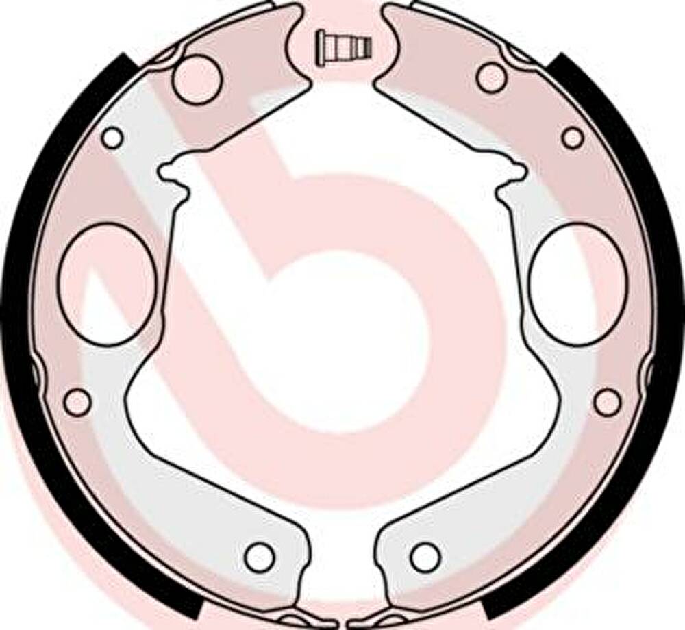 Brembo S 54 518 комплект тормозных колодок, стояночная тормозная с на MITSUBISHI PAJERO SPORT II (KH_, KG_)