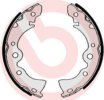 Brembo S 56 519 комплект тормозных колодок на NISSAN PRAIRIE (M10, NM10)