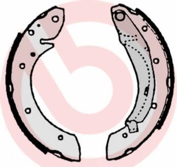 Brembo S 61 522 комплект тормозных колодок на PEUGEOT 405 II Break (4E)