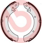 BREMBO Колодки тормозные барабанные, комплект (S 68 516)