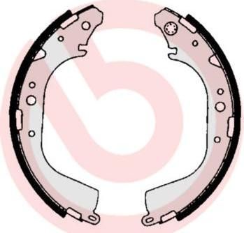 Brembo S 83 530 комплект тормозных колодок на TOYOTA HILUX II пикап (LN8_, RN5_, LN6_, YN6_, YN5_, LN5_, RN6_)