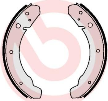 Brembo S 85 501 комплект тормозных колодок на VW KAEFER кабрио (15)