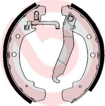 Brembo S 85 510 комплект тормозных колодок на VW LT 28-35 I автобус (281-363)