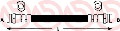 Brembo T 49 017 тормозной шланг на MAZDA 626 III (GD)