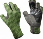 Перчатки рыболовные BUFF Pro Series Angler Gloves Skoolin Sage (св. зеленый) (US:L-XL)