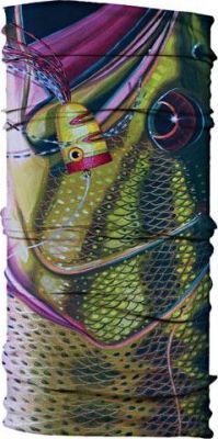 Бандана BUFF High UV Protection BUFF Licenses HIGH UV BUFF DY BASS POPPER (см:53cm/62cm)