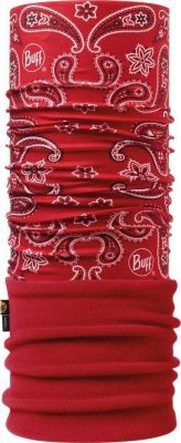 Бандана BUFF Polar Buff CASHMERE RED / SAMBA (см:53/62)