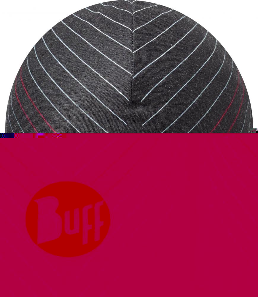 Шапка BUFF 2015-16 MICROFIBER REVERSIBLE R-ULTIMATE LOGO BLACK-BLACK (б/р:one size)
