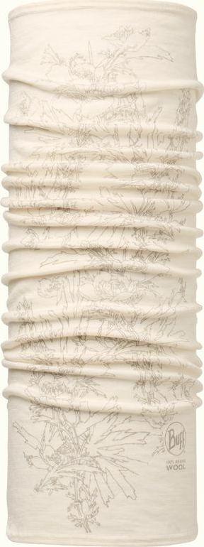 Бандана BUFF 2016-17 MERINO WOOL BUFF ATHALIA SNOW-SNOW-Standard (US:ONE SIZE)