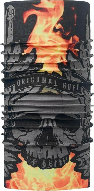 Бандана BUFF 2016-17 Original Buff SULFUR BLACK-BLACK-Standard (US:ONE SIZE)