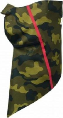 Бандана BUFF 2016-17 WINDPROOF WINDPROOF BANDANA BUFF GREEN HUNT MILITARY S/M (б/р:One Size)