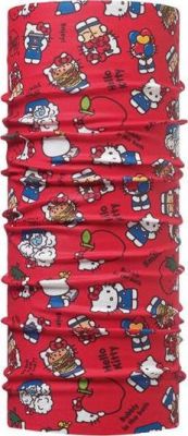 Бандана BUFF 2016-17 Licenses HELLO KITTY JR ORIGINAL BUFF FOODIE RED (б/р:One Size)