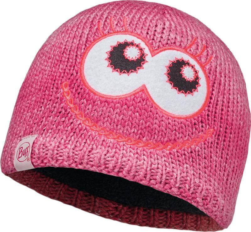 Шапка BUFF KNITTED KIDS COLLECTION CHILD KNITTED POLAR HAT BUFF MONSTER MERRY PINK/OD (US:one size)
