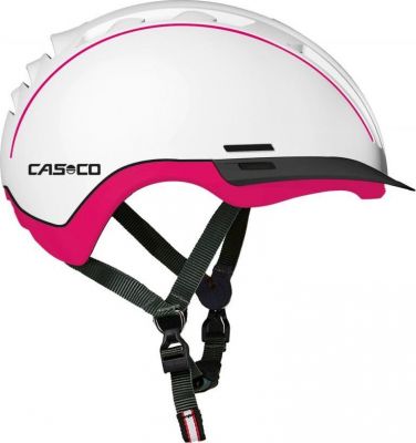 Летний шлем Casco 2016 YOUTH KIDS Young-Generation white-pink (см:55-57)