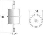 Champion L106/606 топливный фильтр на VW KAEFER кабрио (15)