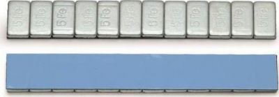 CLIPPER 0091FE Грузик балансировочный для литого диска самоклеящиеся 60гр. стальной (лента синий) широкий (0091FE)