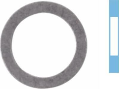 Corteco 005700S уплотнительное кольцо, резьбовая пр на X5 (E53)