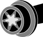 Corteco 016204B комплект болтов головки цилидра на PEUGEOT 406 Break (8E/F)