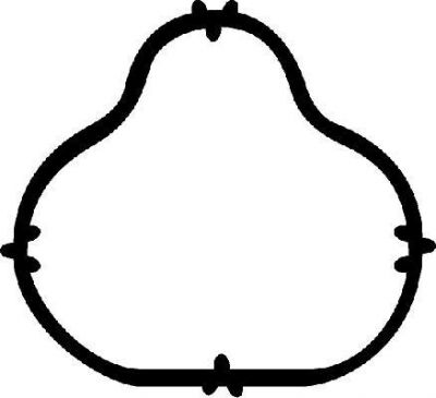 Corteco 026285H прокладка, впускной коллектор на OPEL CORSA C фургон (F08, W5L)
