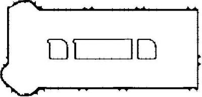 CORTECO Прокладка, крышка головки цилиндра (026580P)