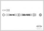Corteco 19030293 тормозной шланг на MITSUBISHI CARISMA седан (DA_)