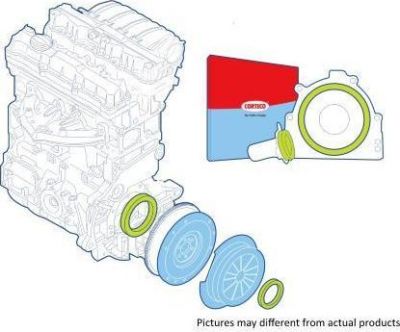 Corteco 19135409 комплект прокладок вала, сцепление на MERCEDES-BENZ C-CLASS купе (CL203)