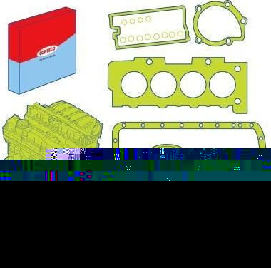 Corteco 437847P комплект прокладок, двигатель на FORD SCORPIO I (GAE, GGE)