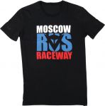 DAINESE MOSCOW D1 T-SHIRT - BLACK футболка S (1896585-001-S)