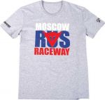 DAINESE MOSCOW D1 T-SHIRT - MELANGE-GRAY футболка L (1896585-351-L)
