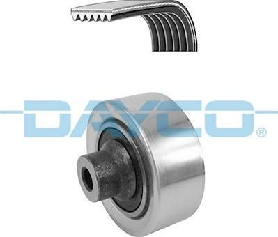 Dayco KPV229 поликлиновой ременный комплект на PEUGEOT 207 (WA_, WC_)
