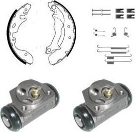 Delphi 846 комплект тормозных колодок на FORD MONDEO I (GBP)