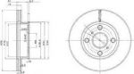 Delphi BG2424 Диск тормозной TOYOTA COROLLA 1.3-1.8 87-97 передний