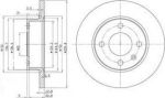 Delphi BG2910 Диск тормозной SKODA FELICIA 1.3-1.9 94-98 передний