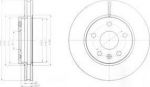 DELPHI Диск тормозной OPEL INSIGNIA 08-/SAAB 9-5 10- R16