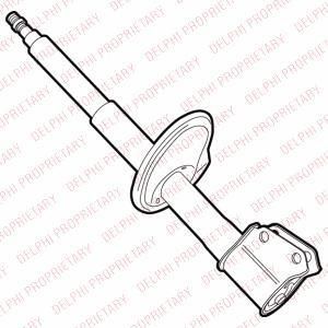 Delphi D2257918 амортизатор на FORD SCORPIO I (GAE, GGE)