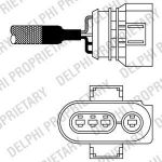 Delphi ES10980-12B1 лямбда-зонд на VW POLO Variant (6KV5)