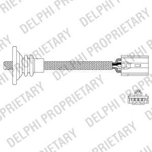 Delphi ES11044-12B1 лямбда-зонд на VOLVO V40 универсал (VW)