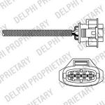 Delphi ES20281-12B1 лямбда-зонд на OPEL MERIVA